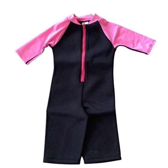 NWT Tuga Sun Swim Protection UPF 50+ Neoprene Wetsuit Girls 7/8 years - Picture 3 of 11